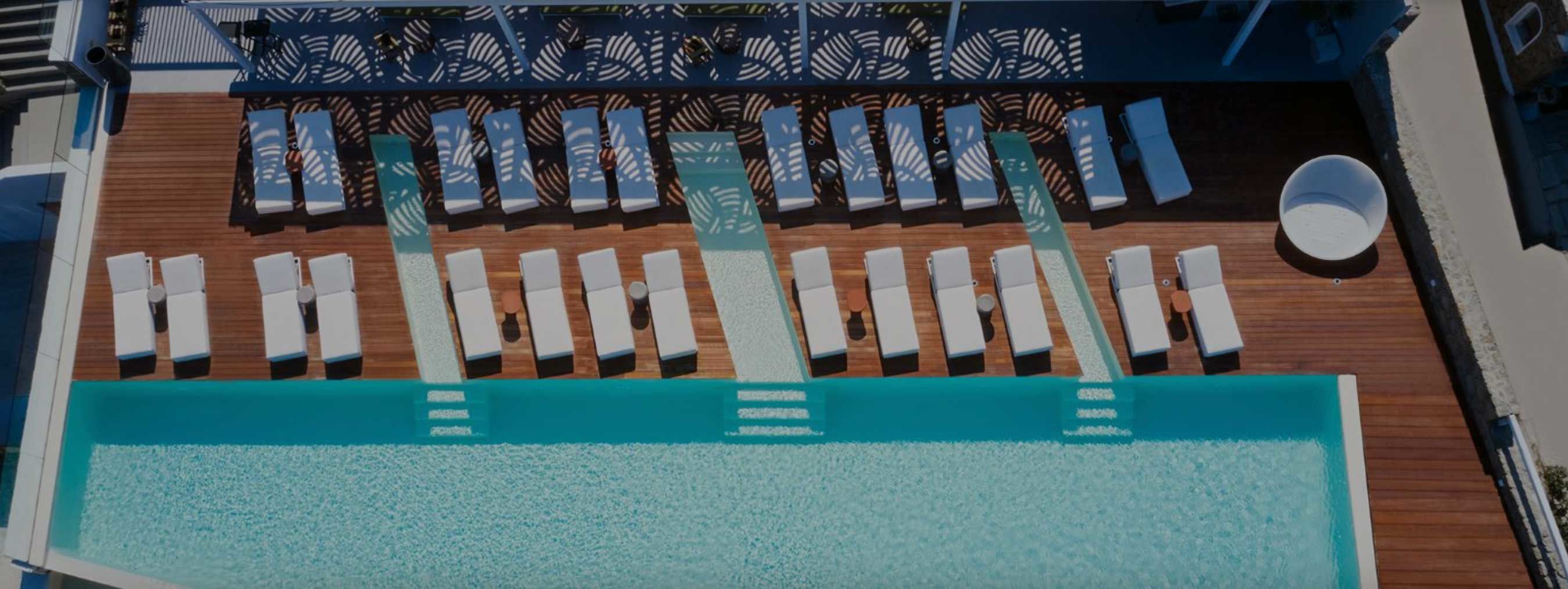 Kouros Hotel & Suites -   Mykonos Grecia Verano 2024 Habitaciones con Vistas al mar Servicio Excelente Desayuno delicioso Cerca de la playa Piscina privada  